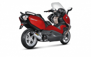 Akrapovic Slip-on Line RVS Einddemper met E-keur BMW C 650 GT 2012 - 2015